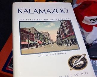 Signed copy of Larry Massie's "Kalamazoo The Place Behind the Products"