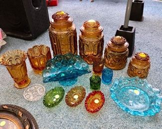 Nice selection of Moon & Stars glassware