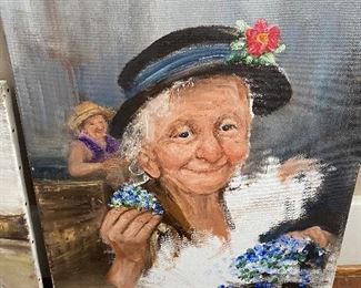 Original painting, unfinished 