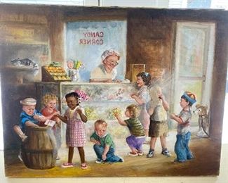 Original painting, unfinished