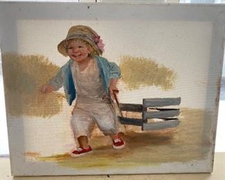 Original painting, unfinished