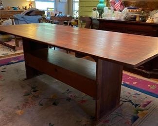 Primitive Farm Table