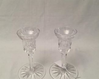 Waterford “Lismore” candle sticks