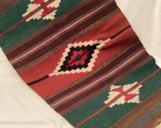 Native American rug 26” x 46”