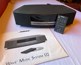 Bose Wave Music System III w/remote