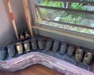 Spanish Brass Conquistador Stirrup Shoes