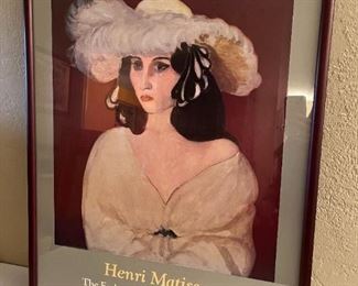 Vintage Henri Matisse, "The Early Years, White Plumes"
