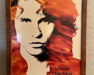 Framed Val Kilmer, Doors Movie Poster, 27 x 40
