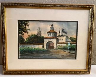 Original Russian landscape