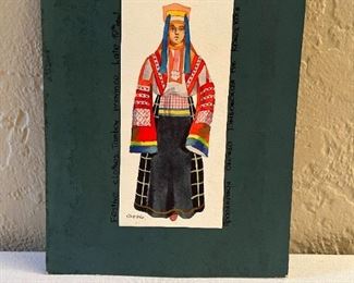 Festive clothing, late 19th century