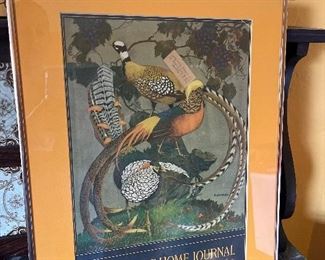 October, 1916 Ladies Home Journal, framed