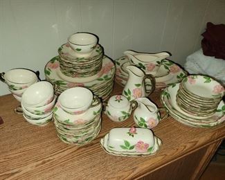 Franciscan Desert Rose dishes