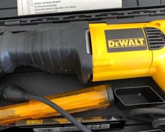 DeWalt reciprocating saw