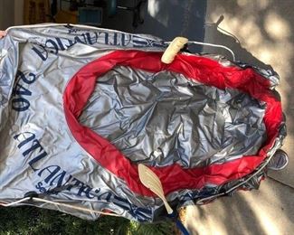 Inflatable raft boat