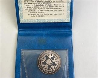 For your consideration is this Dominican Republic Rare 90% Silver Coin (/800 made)
