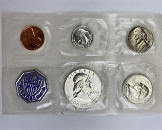 For your consideration is this 1959 U.S. Silver Proof Coin Set
