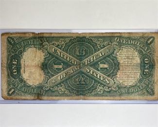 For your consideration is this 1917 U.S. $1 Large Note
