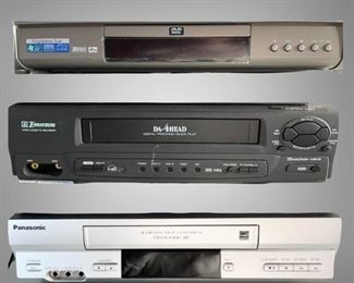 CD DVD VCRs