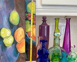 Colorful Glass Vases