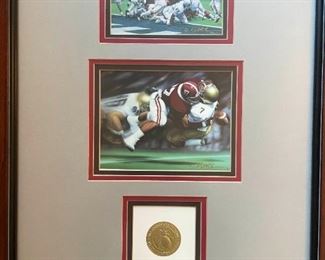 Framed Alabama Picture of Photographs Signed Daniel Moore
