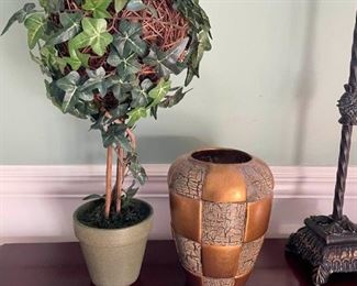 Half Moon Entry Table in Antique Walnut Miscellaneous Decorative Items