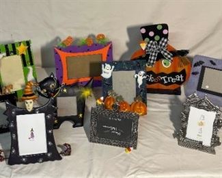 Halloween Picture Frame Lot