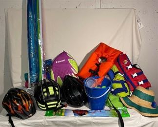 Helmets Umbrellas Water Jackets Etc