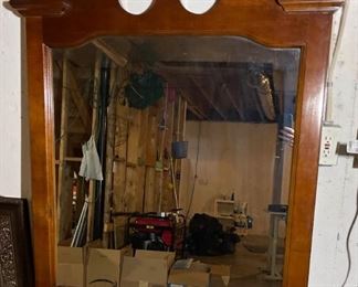 Large Mirror on Frame
