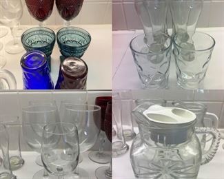 Lot of Drinking Glasses