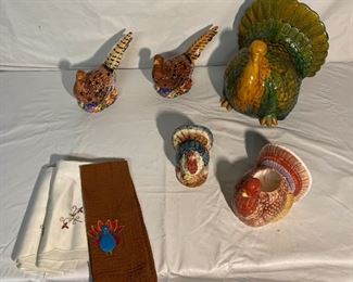 Thanksgiving Ceramic Turkeys