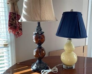 Two Different Style Lamps