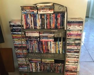 Lots and lots of Dvds