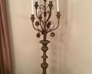 Pair of Candelabra Floor lamps