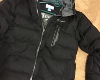 New Sz XL down filled Columbia Coat