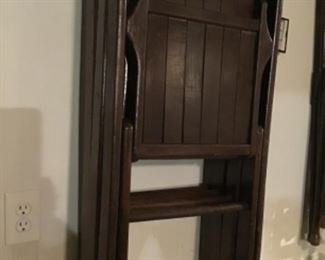 Wooden folding chairs