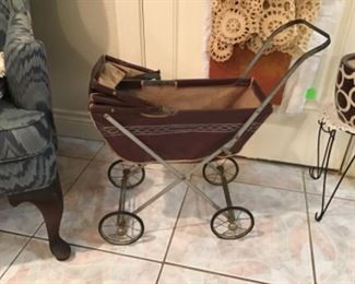 Vintage Doll Carriage