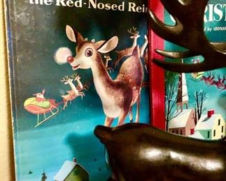 VINTAGE RUDOLPH! YOU KNOW...RUDOLPH WAS INVENTED BY A FORT WORTH MONTGOMERY WARD EMPLOYEE!