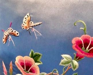 CHINESE EMBROIDERED PILLOW.