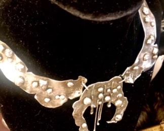 DANISH, MODERN, BRUTAL NECKLACE.