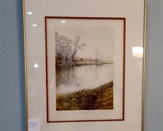 Vintage Art Piece from England-given to owner when employed with Texaco Company