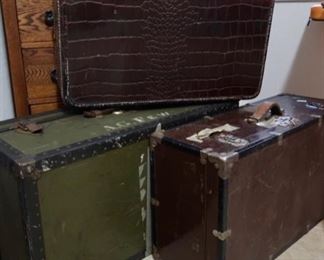 Vintage Trunks and Cases