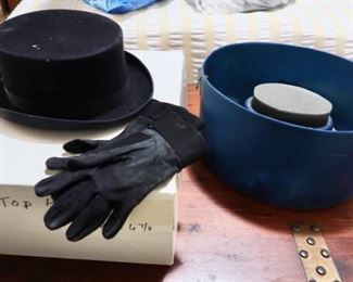 Vintage Horka Riding Hat and Vintage Hat Box