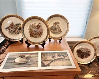 Lenox Collectible Plates - Woodland Wildlife