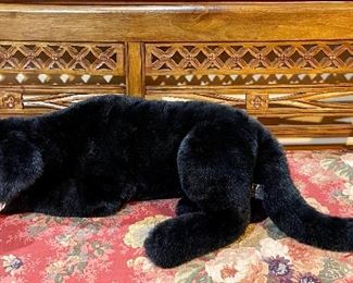Item 70:  Black Labrador stuffed animal:  $10