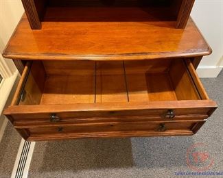 Ellis Line by SLIGH Hutch Cabinet with Filing Cabinet