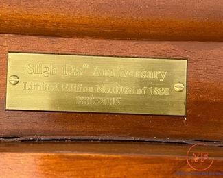 SLIGH 125th Anniversary Limited Edition Kidney Shaped Desk with Leather Inlay