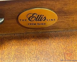 Ellis Line by SLIGH Executive Desk with Leather Inlay
