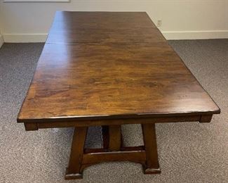 A-AMERICA Ozark Trestle Table with Butterfly Leaf