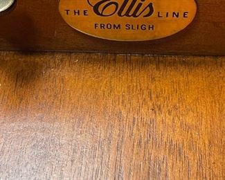 Ellis Line by SLIGH Wall Desk with Credenza Hutch