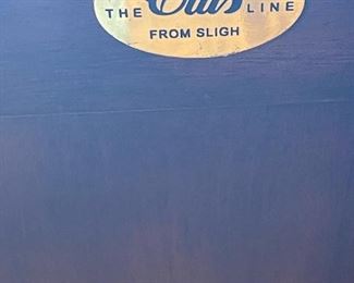 Ellis Line by SLIGH Scrolled Bookcase with Cabinet